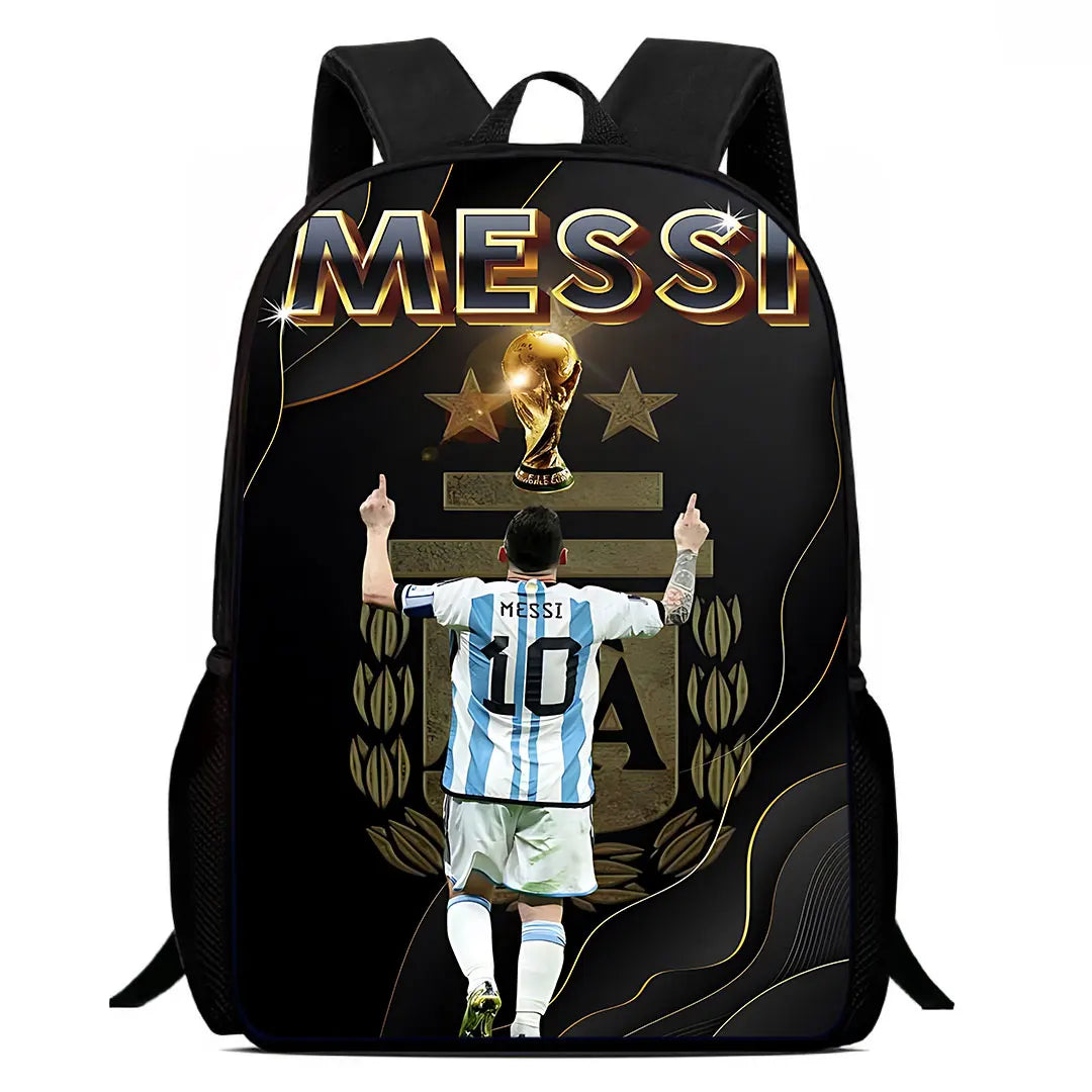 Cartoon C-CR7 Football-Stars Child School Backpack With Shoulder Bags Pencil Bags School Bags for Boys Girls Best Gift
