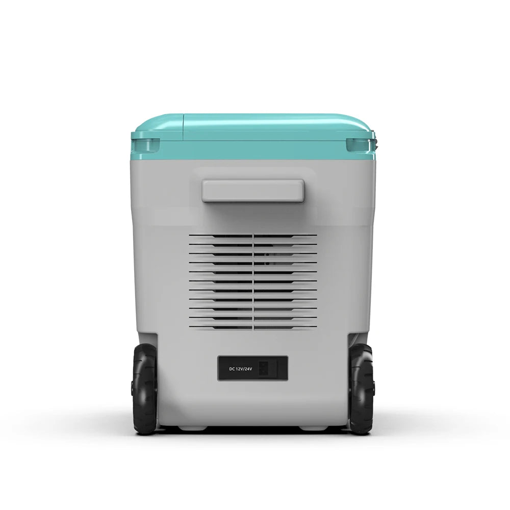 HT18 Dual-zone Mini Refrigerator Freezer Customized Portable Car Fridges Camping Outdoor Fridges for Caravan,Camper Accessories