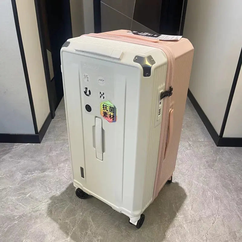 Fashion travel suitcase universal wheel password thickened trolley luggage 22/26/30 inch high value luggage for men and women