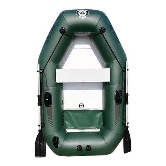 SOLAR MARINE-1.75m Inflatable Dinghy Sea Fishing Boat for 1 Person, Boat Accessories