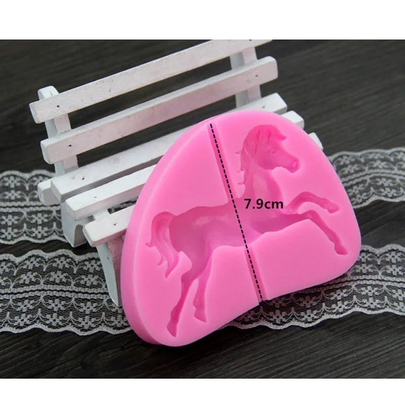 Today's Massive Discount on Essential High-Quality and Durable Wholesale Carousel Horse Silicone Fondant Mold - Perfect for Craf