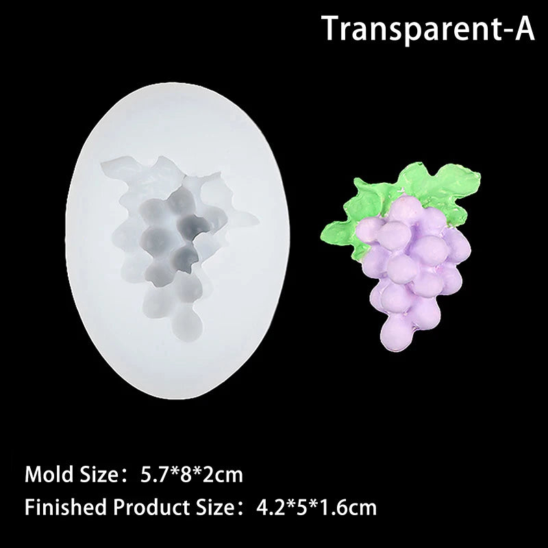 Grape Mango Strawberry Cooking Tools Silicone Mold For Baking Fondant Sugar Of Cake Decorating Kitchen Accessories Bakery Pastry