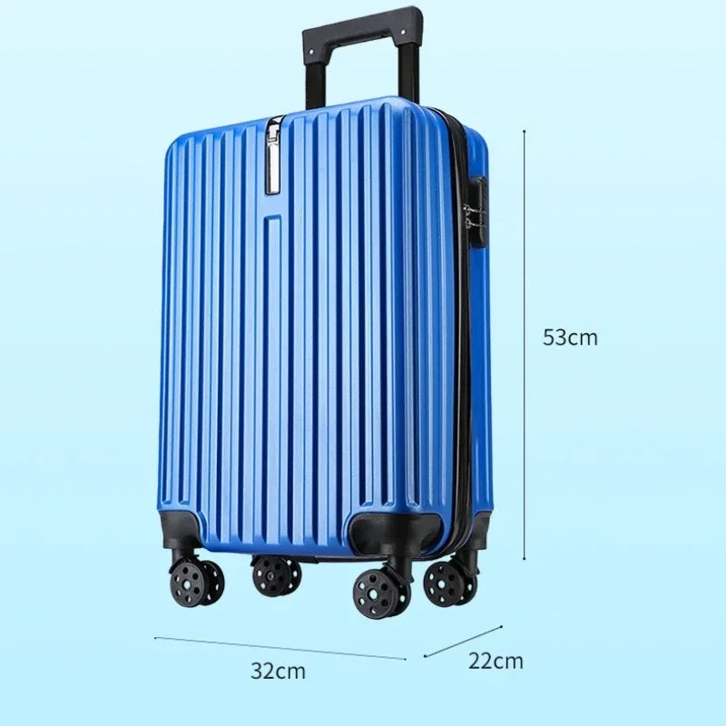New Trolley Case 20inch Large Capacity Luggage INS Style Casual Suitcase Boarding Case
