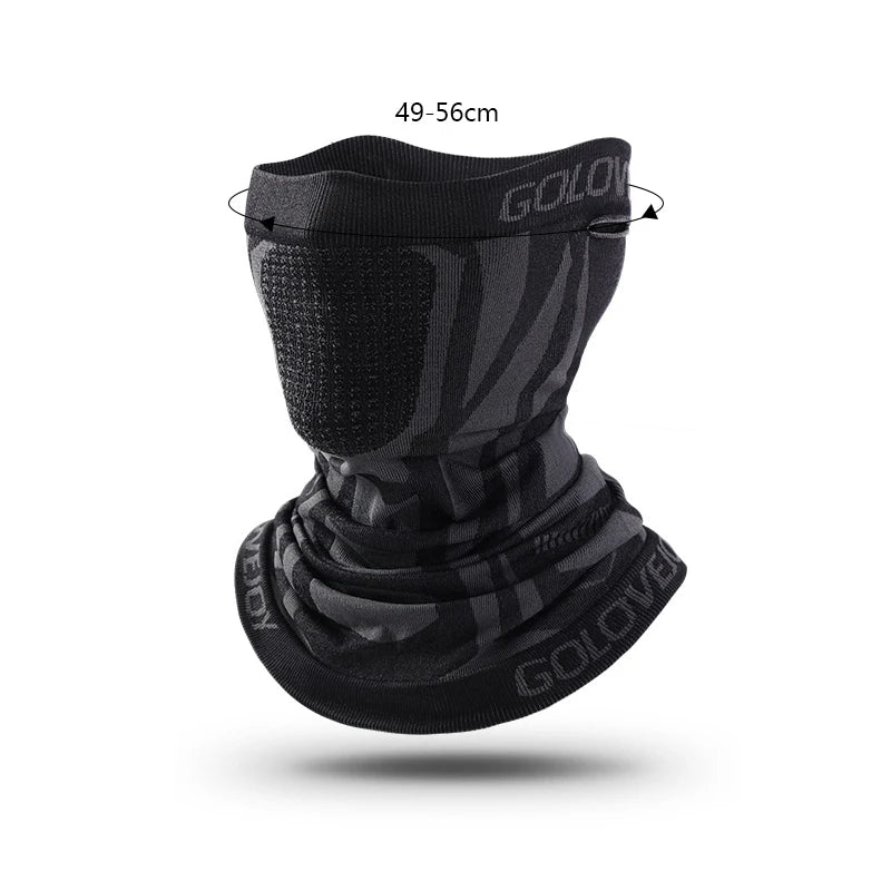 Motorcycle Mask Winter Half Face Mask Windproof Cycling Snowboard Ski Hiking Masks Sport Scarf Neck Gaiter Warm Bicycle Mask