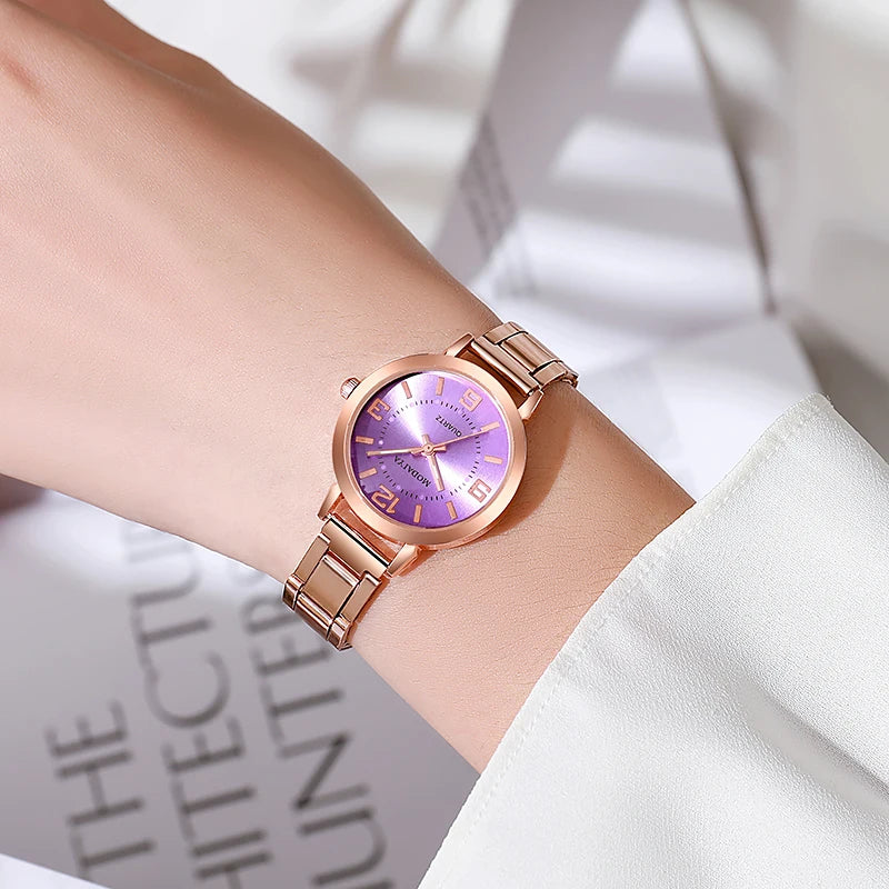 Casual Quartz Watch Women Stainless Steel Wristwatch Popular Top Brand relogios feminino reloj de mujer 시계 명품 luxe femme Saat