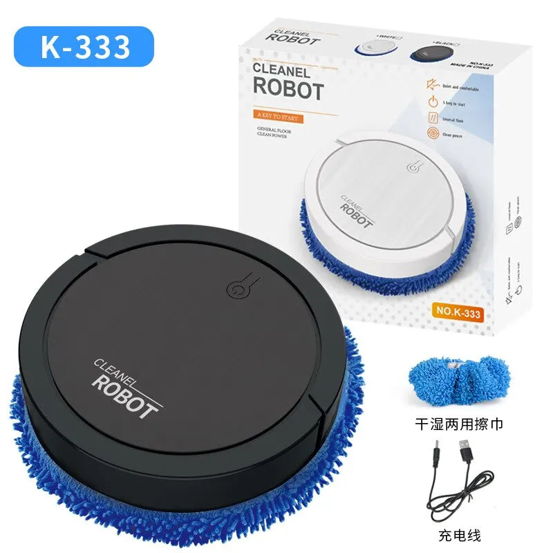2024 New 3 IN 1 Robot Vacuum Cleaner Sweep and Wet Mopping Floors&Carpet Run Wireless Floor Machine USB Reharge Sweeping Robot